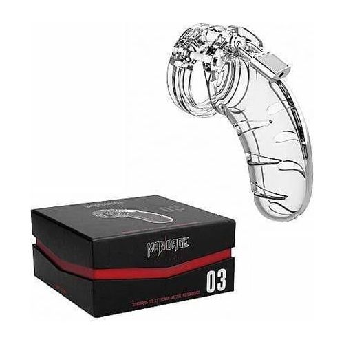 Cage de Chasteté 4.5 - ManCage - Model 03 ManCage - Shots Sensations plus