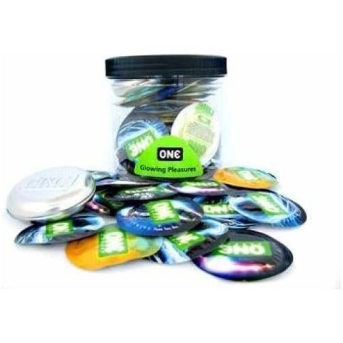 Condom - One - Glowing Pleasures Condom one Sensations plus