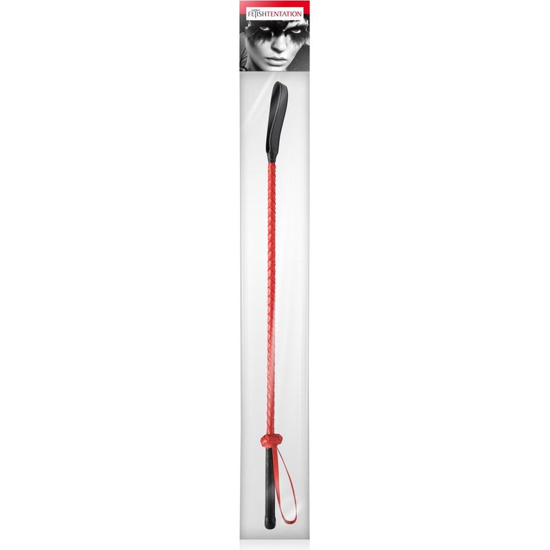 Cravache - FetishTentation - Cravache Noir&Rouge FetishTentation Sensations plus