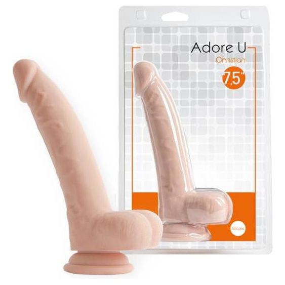 Dildo - Adore U - Christian 7.5 pouces Adore U Sensations plus