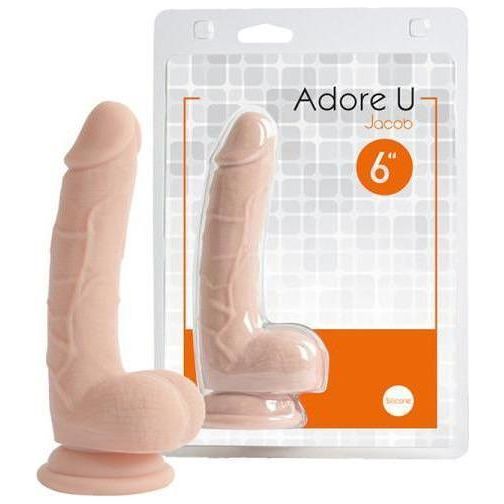 Dildo - Adore U - Jacob 6 pouces Adore U Sensations plus