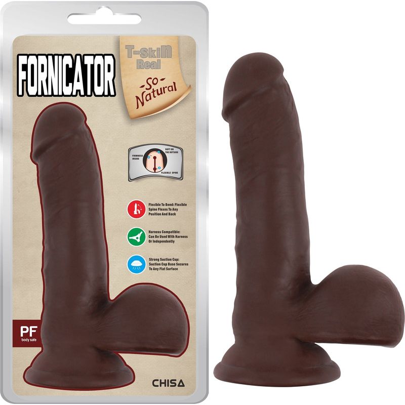 Dildo - Chisa - Fornicator T-skin ReaL T-Skin Real Sensations plus