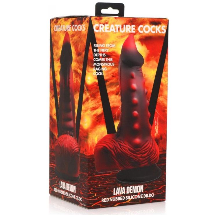 Dildo - Creature Cocks - Lava Demon Creature Cocks Sensations plus