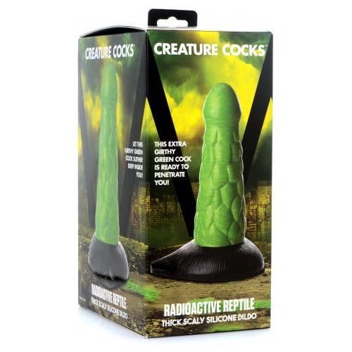 Dildo - Creature Cocks - Radioactive Reptile Creature Cocks Sensations plus