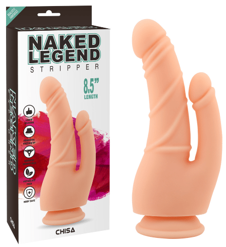 Dildo Double - Naked Legend - Stripper Naked Legend Sensations plus