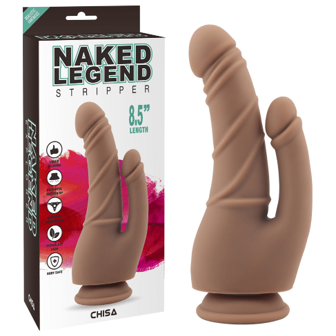 Dildo Double - Naked Legend - Stripper Naked Legend Sensations plus