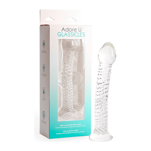 Dildo en Pyrex - Adore U Glassicles - Six Adore U Sensations plus