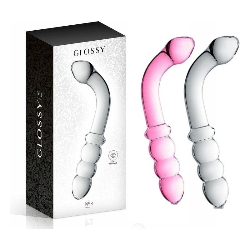 Dildo en Pyrex - Glossy Toys - Huit Glossy Toys Sensations plus