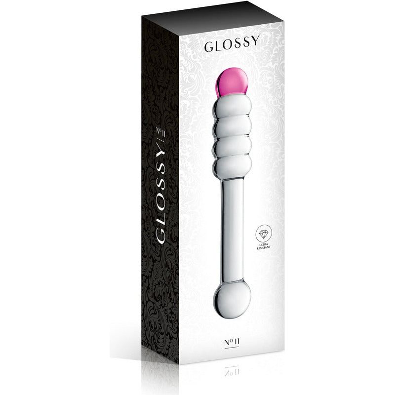 Dildo en Pyrex - Glossy Toys - Onze Glossy Toys Sensations plus