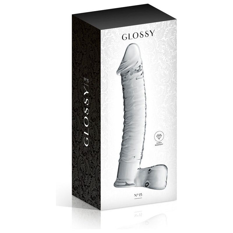 Dildo en Pyrex - Glossy Toys - Quinze Glossy Toys Sensations plus
