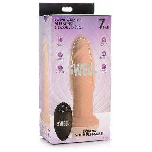 Dildo Gonflable - Swell - 7X Inflatable Vibrating Remote Control 7'' Swell Sensations plus