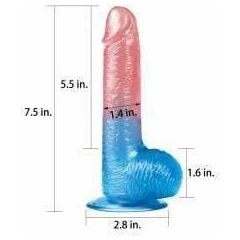Dildo - Dazzle Studs - 7.5 pouces Dazzle Studs Sensations plus