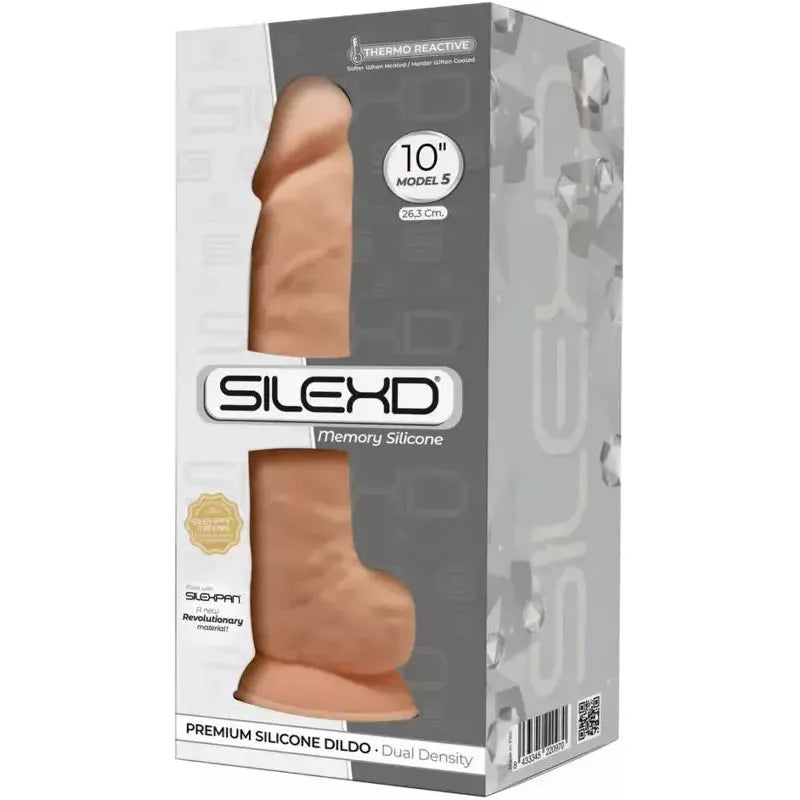 Dildo - SilexD - Model 1 - 10 pouces avec testicules SilexD Sensations plus