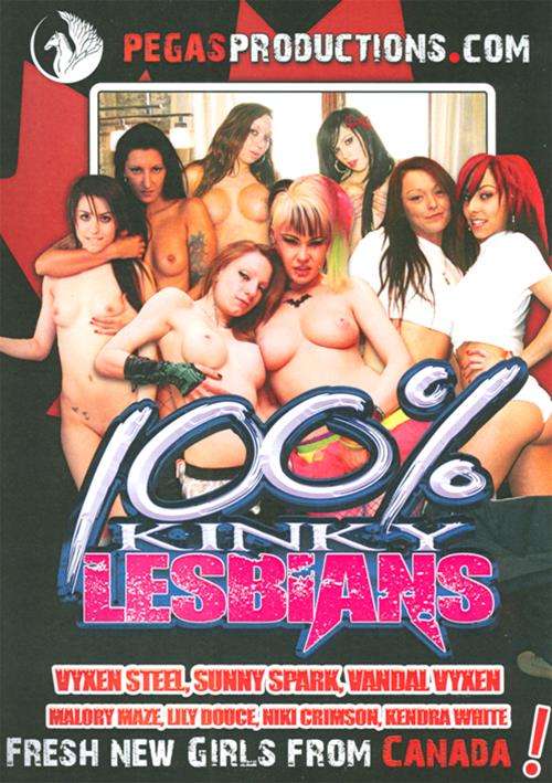 Dvd - 100% Kinky Lesbians Nouvelles filles fraîches du Canada! - Pegas Productions Pégas Productions Sensations plus