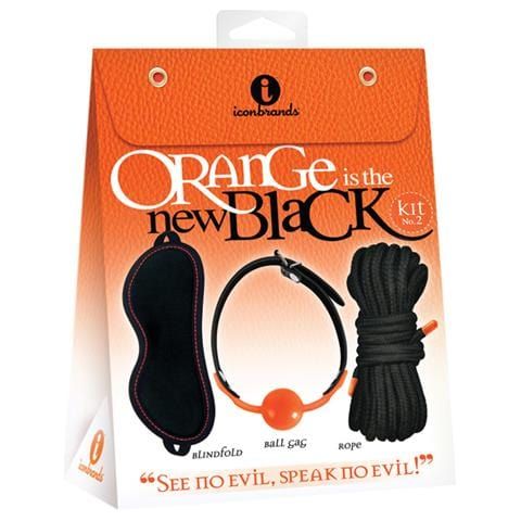 Fetish - Orange is the New Black - Kit #2 - See No Evil, Speak No Evil Icon brands Sensations plus