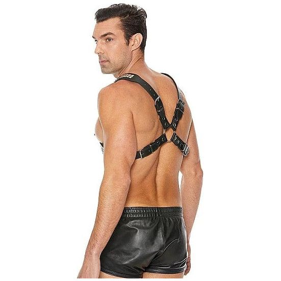 Harnais - Ouch! - Men's Pyramid Stud Body Harness - One Size Ouch! Sensations plus