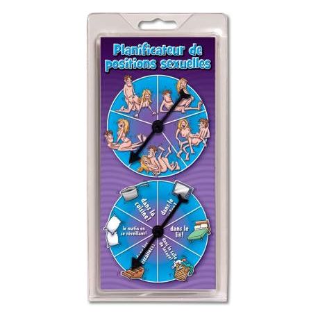 Jeu - Planificateur - Positions Sexuels Ozzé Créations Sensations plus