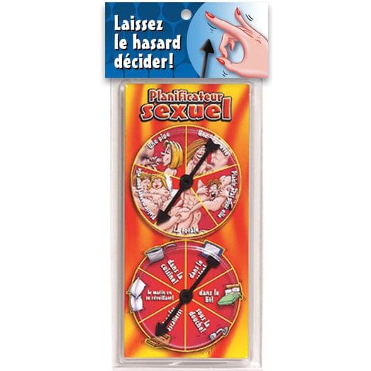 Jeu - Planificateur sexuel Ozzé Créations Sensations plus