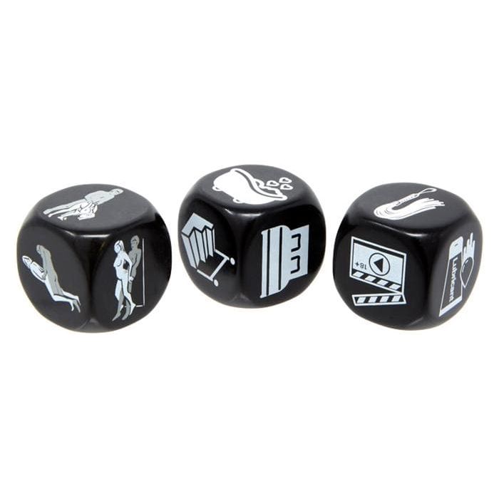 Dés Érotiques - Love Dice - Ménage à Trois Love Dice Sensations plus