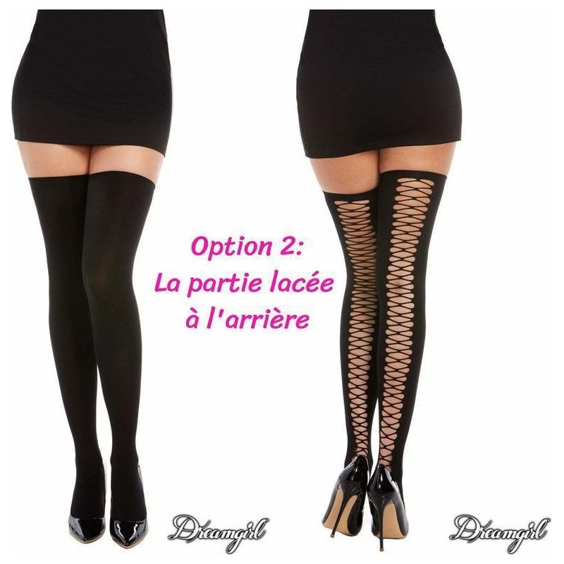 Lingerie Dreamgirl - Bas à la cuisse 0366 Dreamgirl Sensations plus