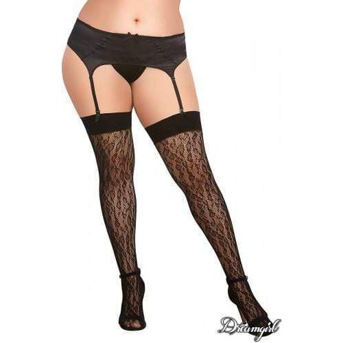 Lingerie Dreamgirl - Bas à la cuisse Léopard 0347 Dreamgirl Sensations plus