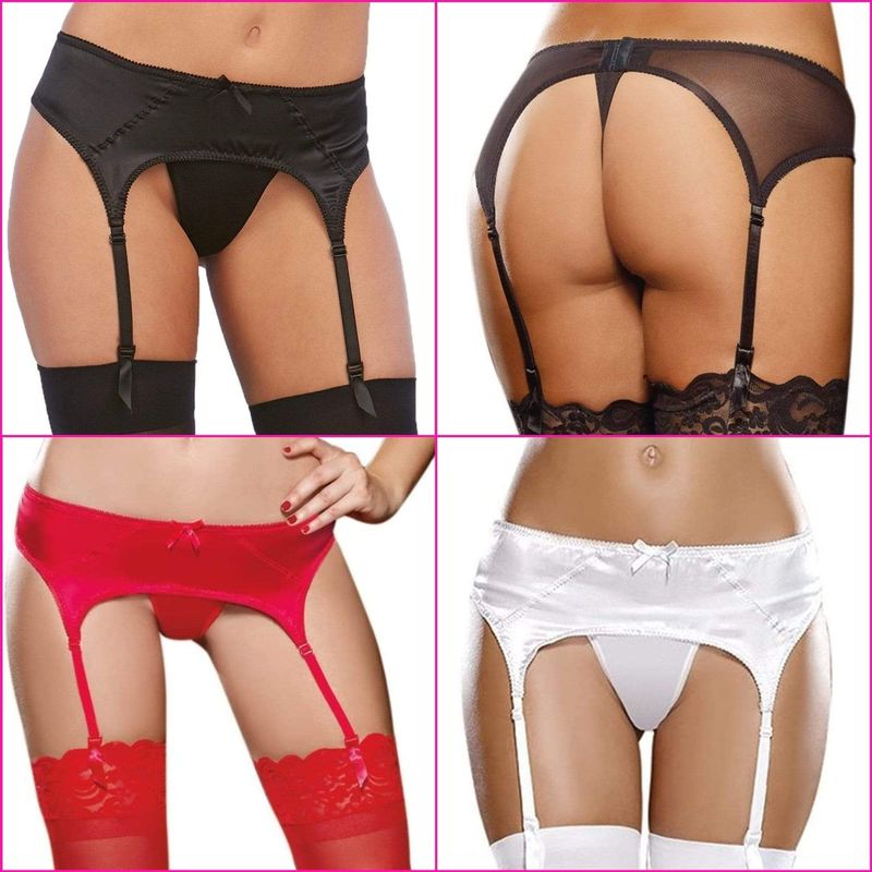 Lingerie Dreamgirl - Suspender Belt 9382 | Sensations Plus  Sensations Plus