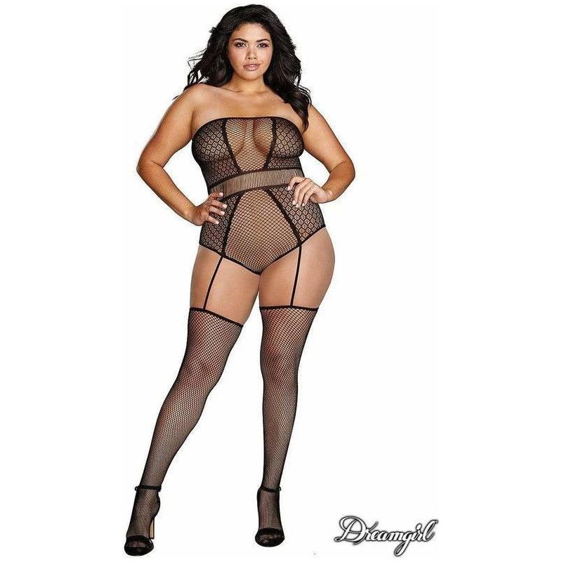 Lingerie Dreamgirl - Teddy avec Bas 0355 Dreamgirl Sensations plus