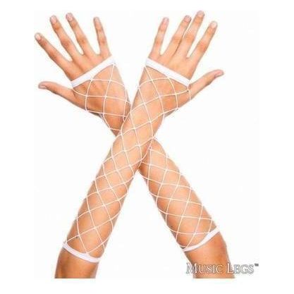 Lingerie Music Legs - Gants avec Large Fishnet 410 Music Legs Sensations plus