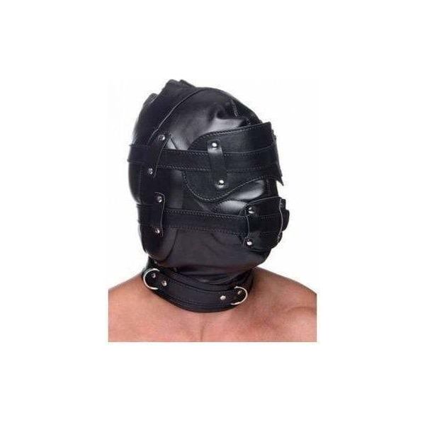Masque BDSM - Strict - Bondage Hood With Penis Gag STRICT Sensations plus