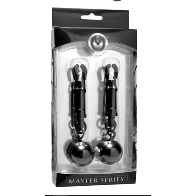 Pinces à Seins - Master Series - Black Bomber Clamps Master Series Sensations plus