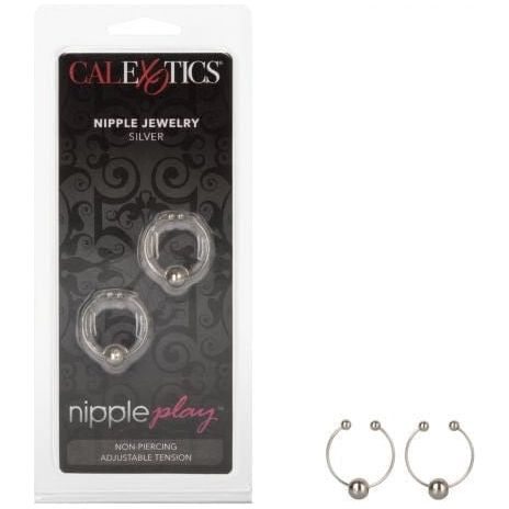 Pinces à Seins - Nipple Play - Nipple Jewelry Silver CalExotics Sensations plus