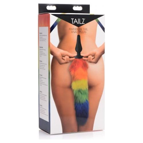 Plug anal avec queue - Tailz - Rainbow Tail Anal Plug Tailz Sensations plus
