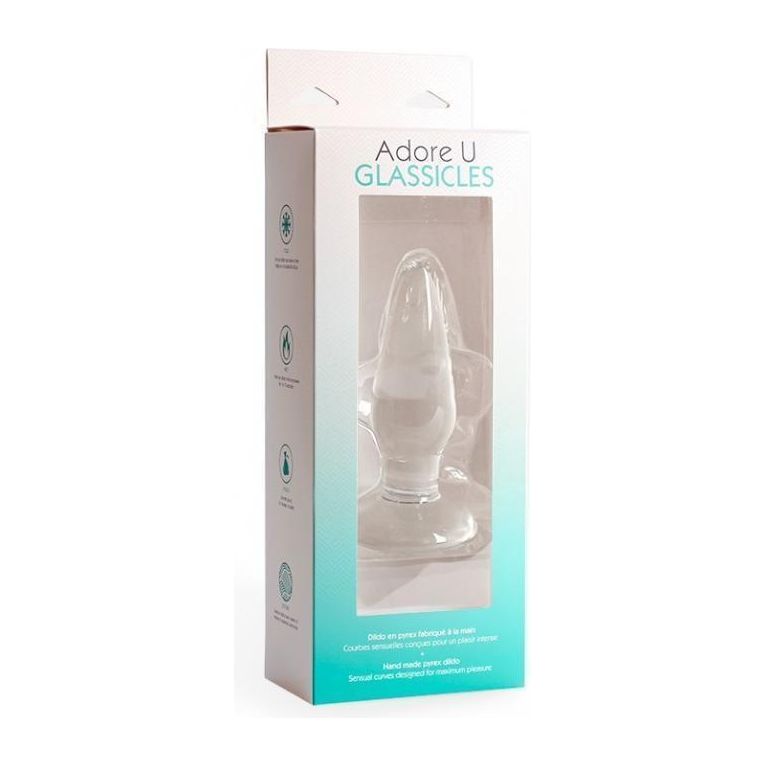 Plug Anal en Pyrex - Adore U Glassicles - Un Adore U Sensations plus