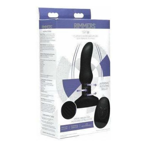 Plug Anal - Rimmers - Slim M Curved Rimmers Sensations plus