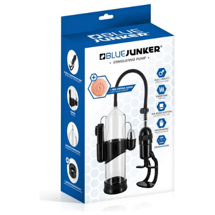 Pompe à Pénis - Blue Junker - Stimulating Pump Blue Junker Sensations plus