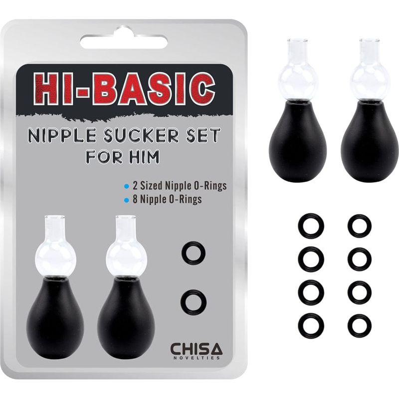 Pompe à Seins - Hi Basic - Nipple Sucker Set For Him Hi-Basic Sensations plus