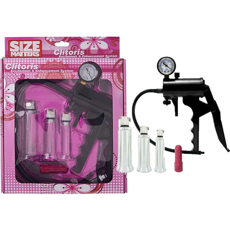 Pompe 3 En 1 Pour Vagin, Sein Et Clitoris - 2 Tailles De Têtes Seins - Silicone Sans Latex