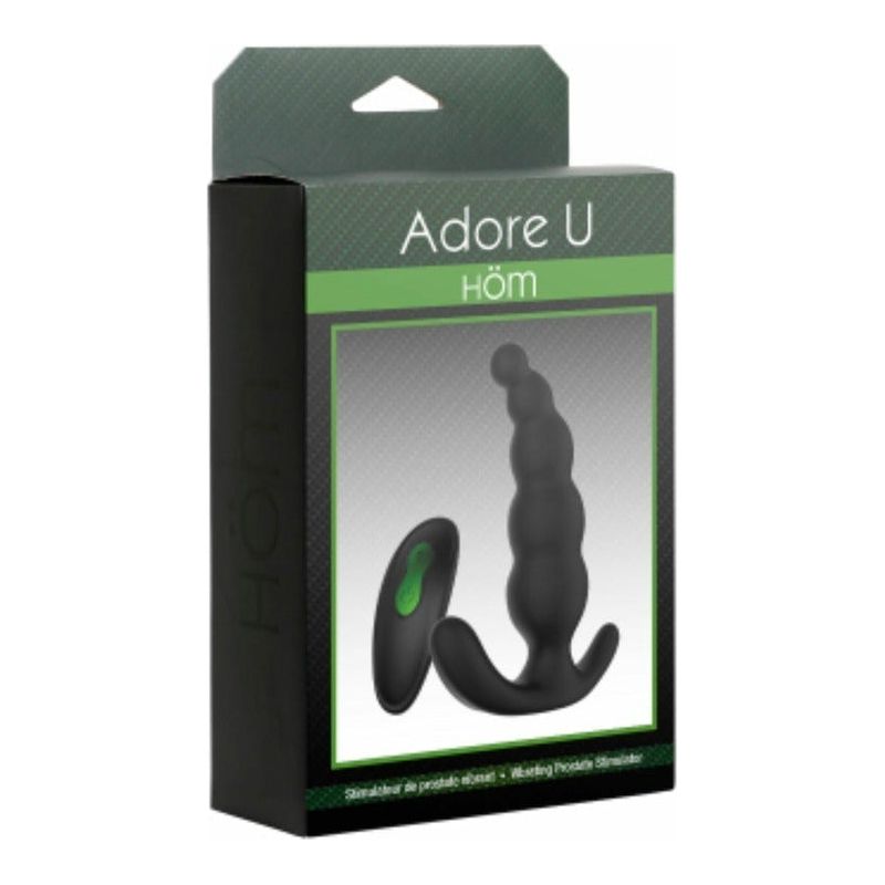 Stimulateur de Prostate Vibrant - Adore U Höm - Prostate Stimulator With Remote Adore U Sensations plus