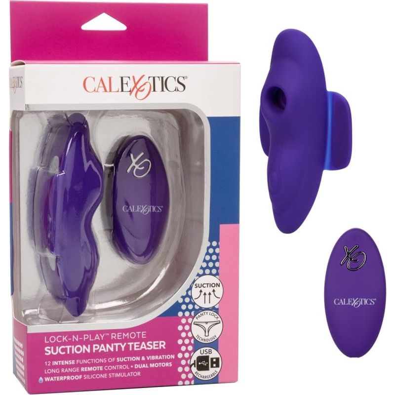 Vibrateur à Distance - CalExotics - Remote Suction Panty Teaser CalExotics Sensations plus