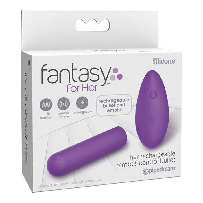 Vibrateur à Distance - Fantasy For Her - Remote Control Bullet Pipedream Sensations plus