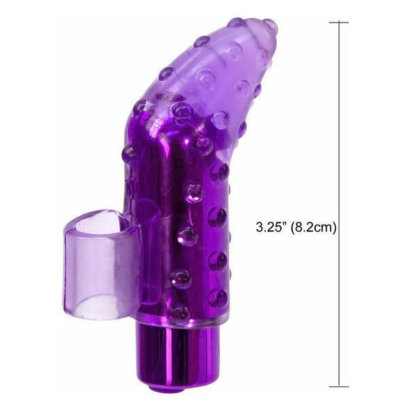 Vibrateur à Doigt - PowerBullet - Frisky Finger Power Bullet Sensations plus