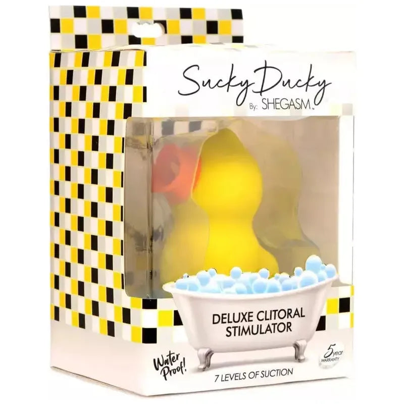 Vibrateur à Succion - Shegasm - Sucky Ducky Shegasm Sensations plus