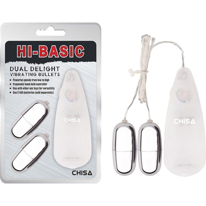 Vibrateur - Hi-Basic - Dual Delight Hi-Basic Sensations plus