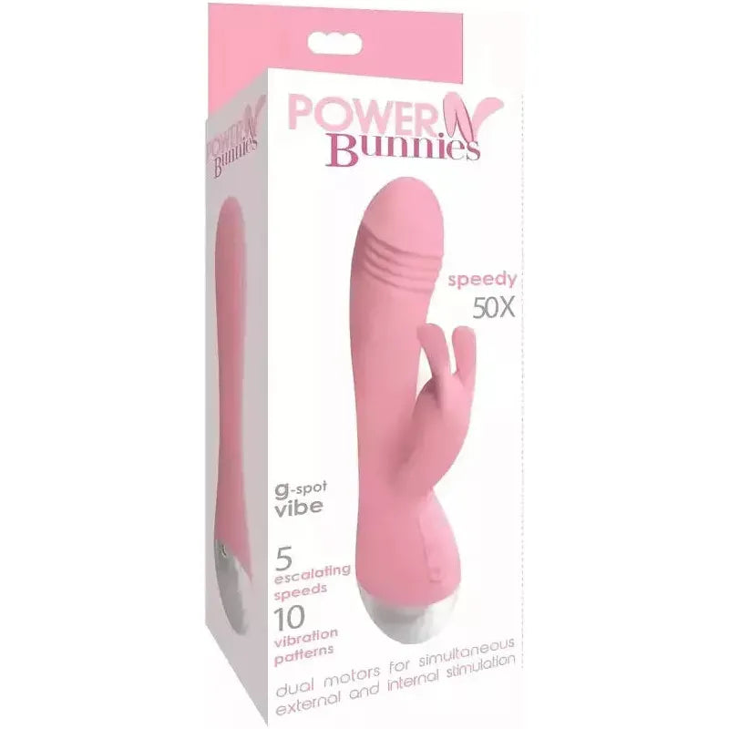 Vibrateur - Power Bunnies - Speedy 50X Power Bunnies Sensations plus