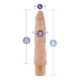 Vibrateur Réaliste - Dr.Skin - Cock Vibe 1 Blush Novelties Sensations plus