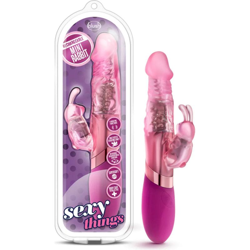 Vibrateur - Sexy Things - Mini Rabbit Pink Blush Novelties Sensations plus