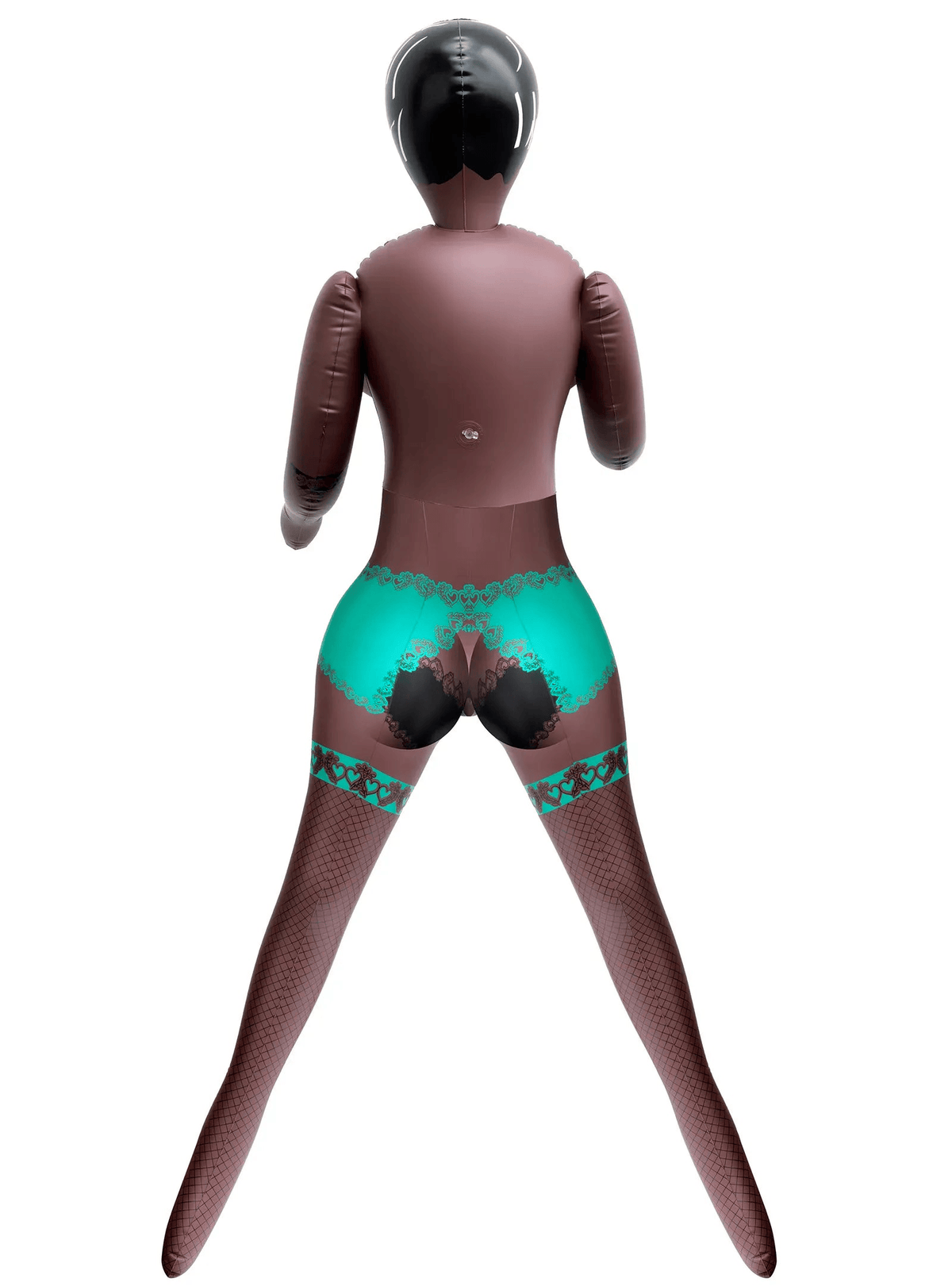 Poupée Gonflable 3 Orifices - Angela Femme Noire | Candy Dolls