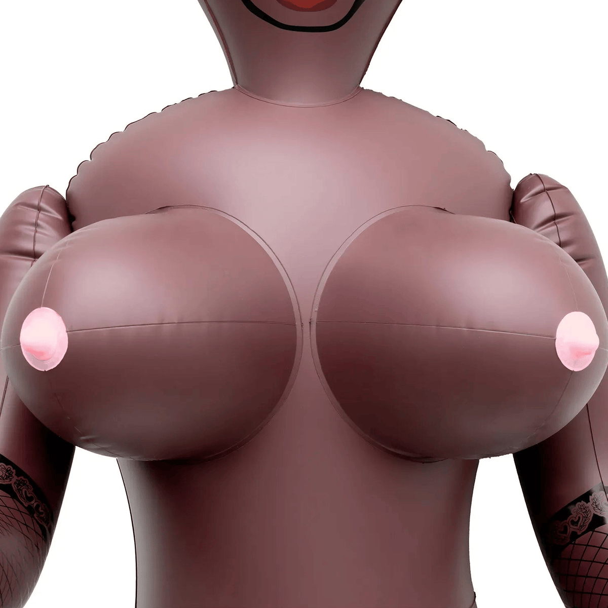 Poupée Gonflable 3 Orifices - Angela Femme Noire | Candy Dolls