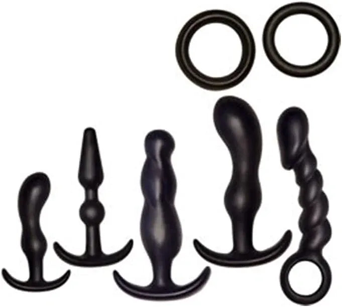 Ensemble de Plugs Anaux - Ultimate Anal Kit | 7 Pièces en Silicone