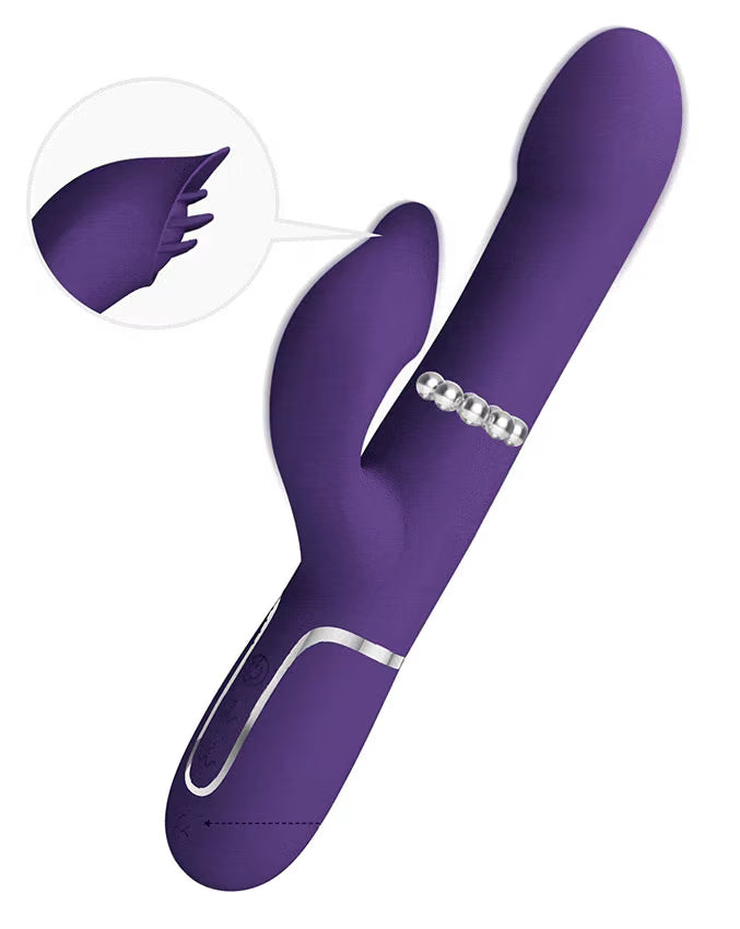 Vibrateur Double Stimulation 4-en-1 - Falin | Pretty Love